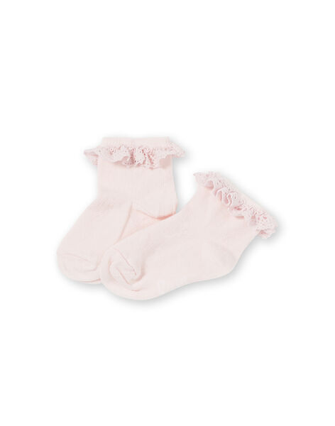 Calze rosa confetto neonata KYIESCHODEN3 / 20WI0982SOQD310